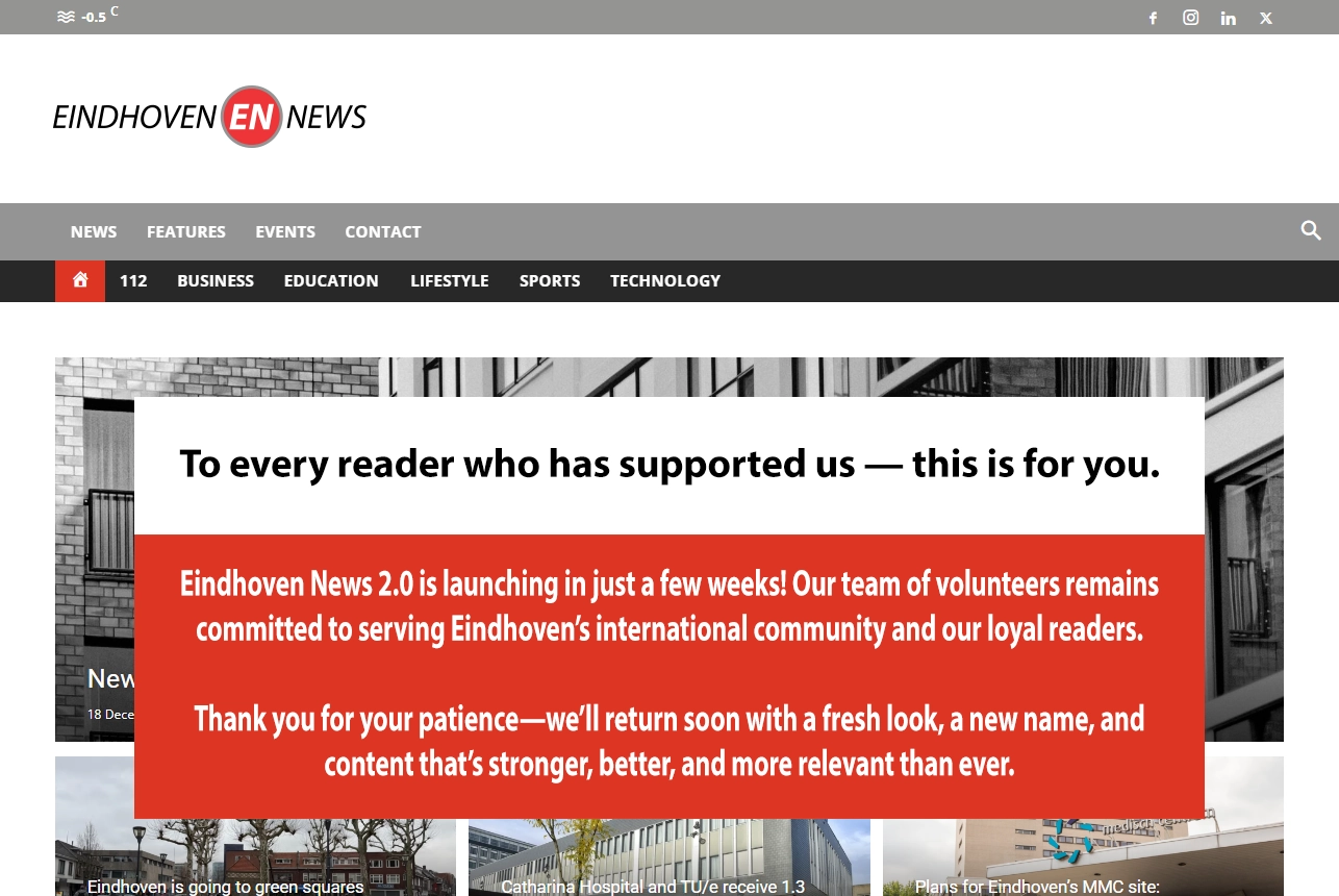 Eindhoven.news coming soon